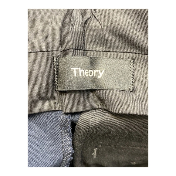 Theory Zaine Pant Baltic Stretch Cotton Twill Slim Straight Pants Size 31 NWT - Picture 9 of 13